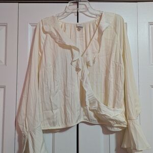 A New Day Ruffle Peasant Pirate Inspired Blouse